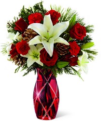The FTD Holiday Celebrations Bouquet from Krupp Florist, your local Belleville flower shop